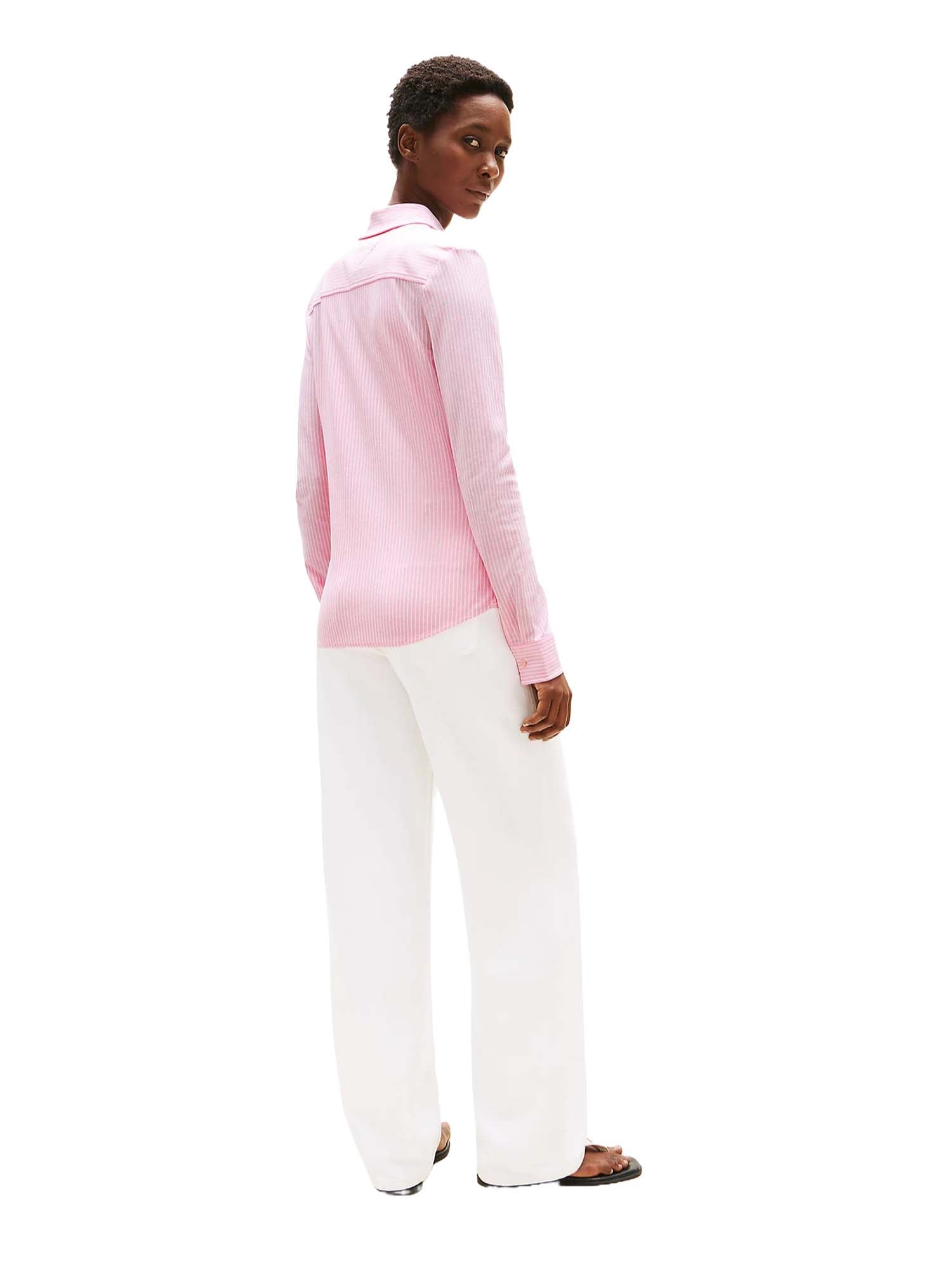 Camicie Rosa Tommy Hilfiger