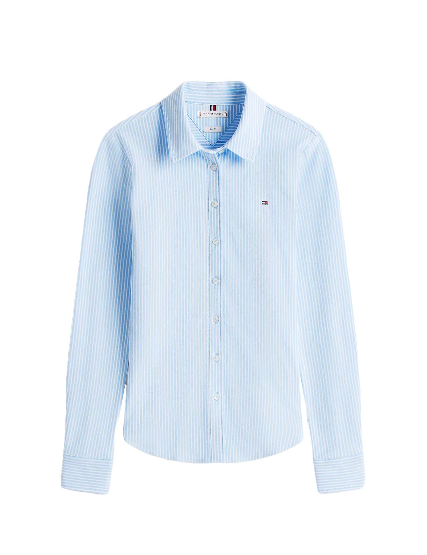 Camicie Celeste Tommy Hilfiger