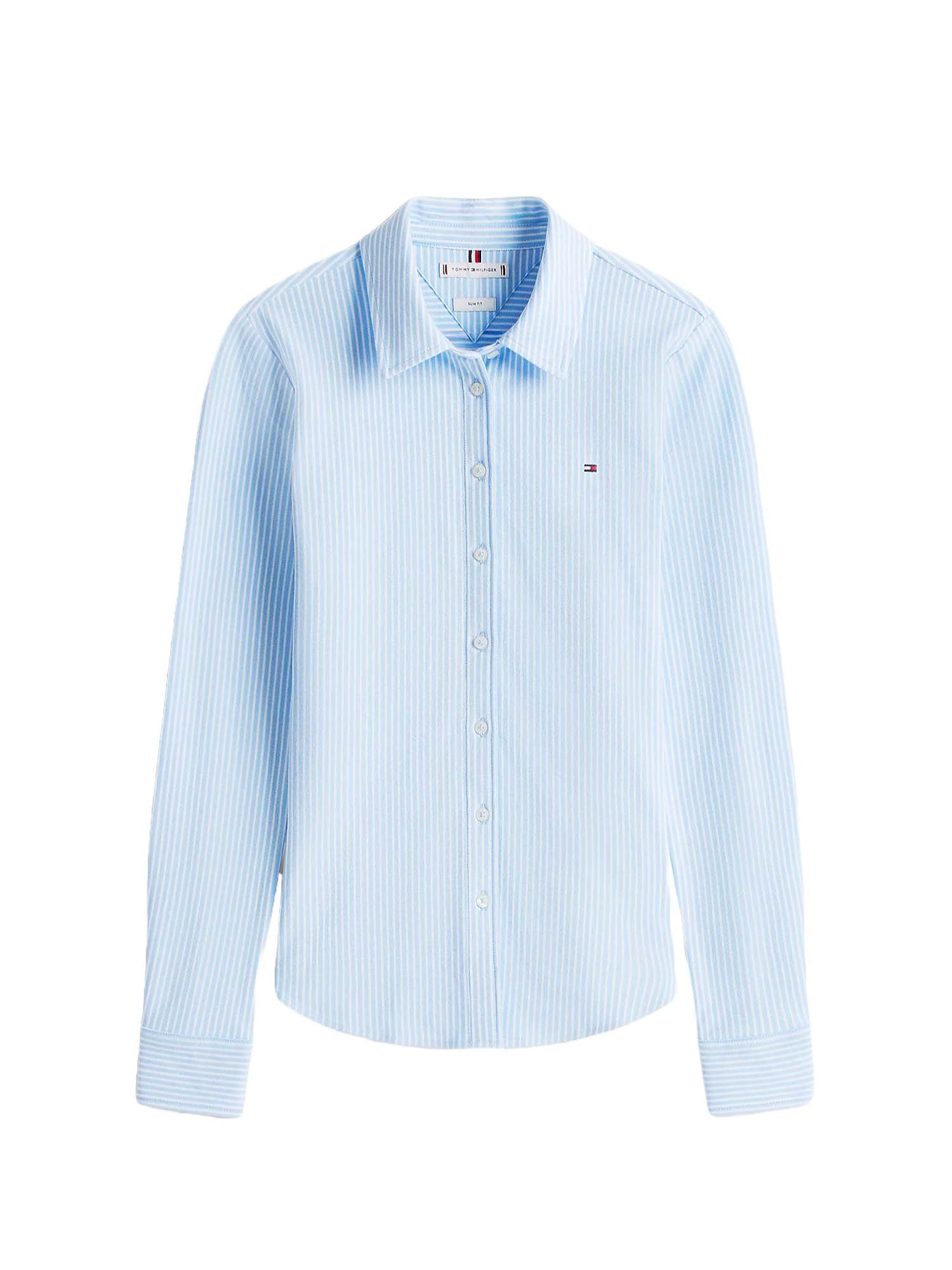 Camicie Celeste Tommy Hilfiger