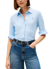 Camicie Celeste Tommy Hilfiger