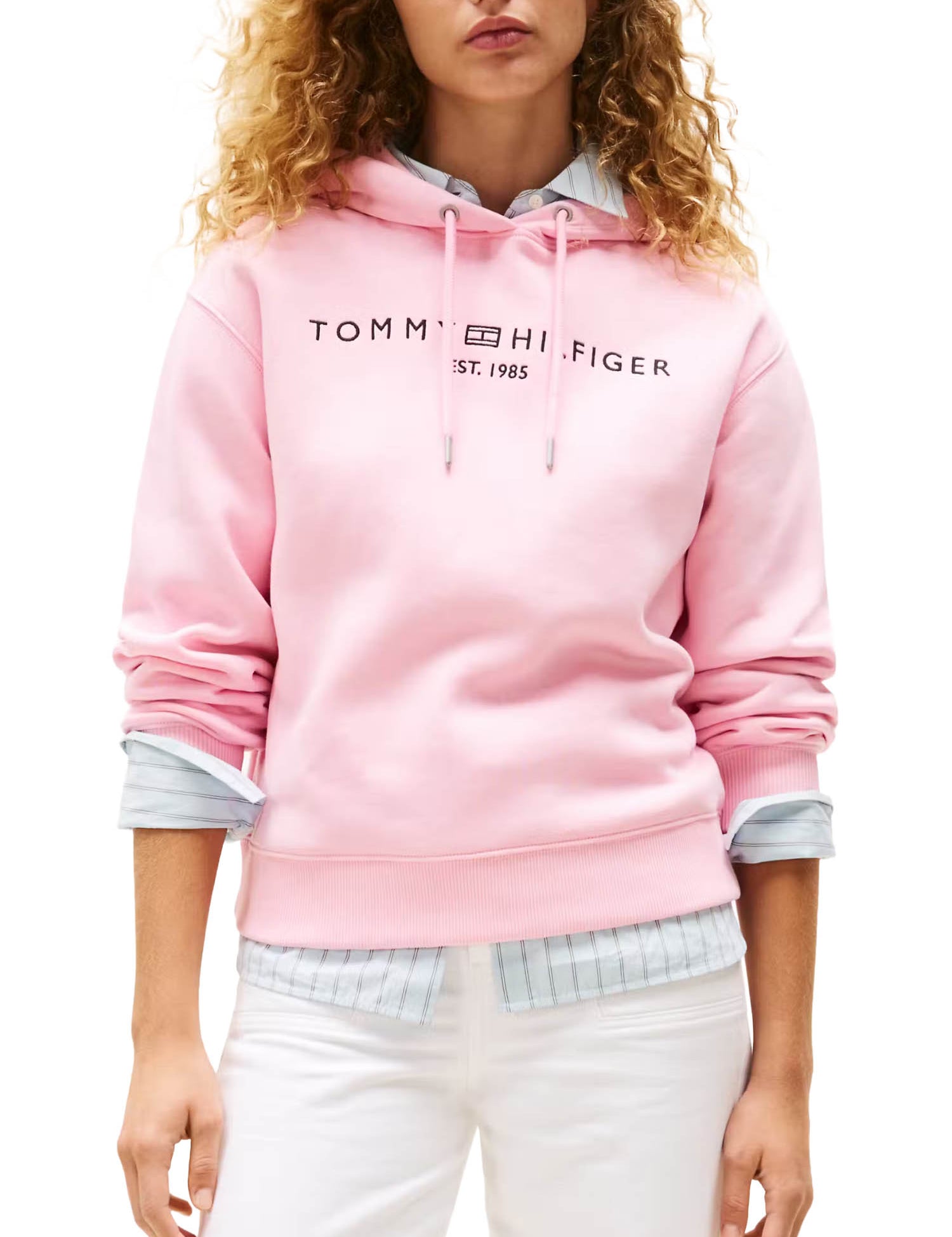 Felpe Rosa Tommy Hilfiger