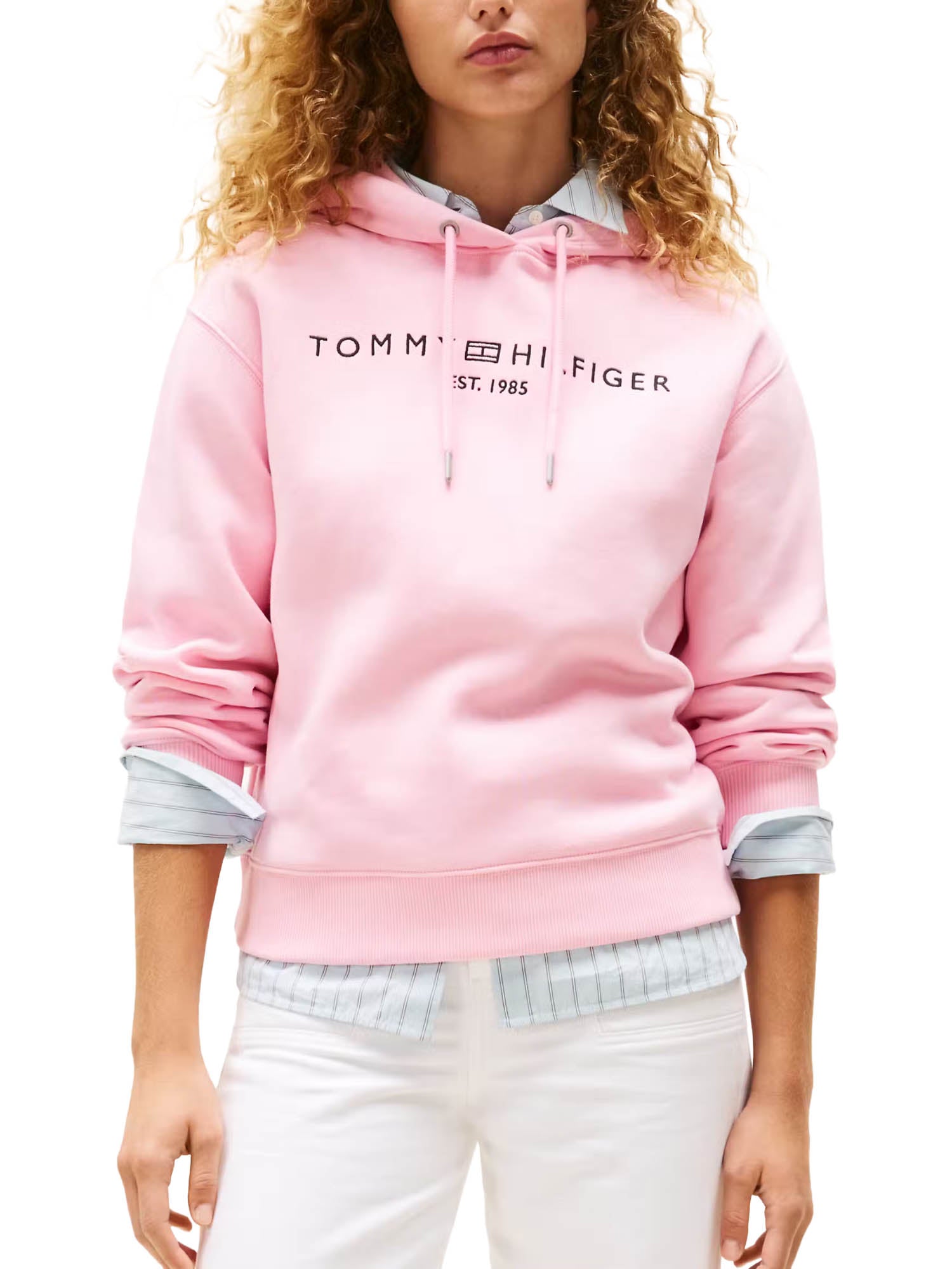 Felpe Rosa Tommy Hilfiger