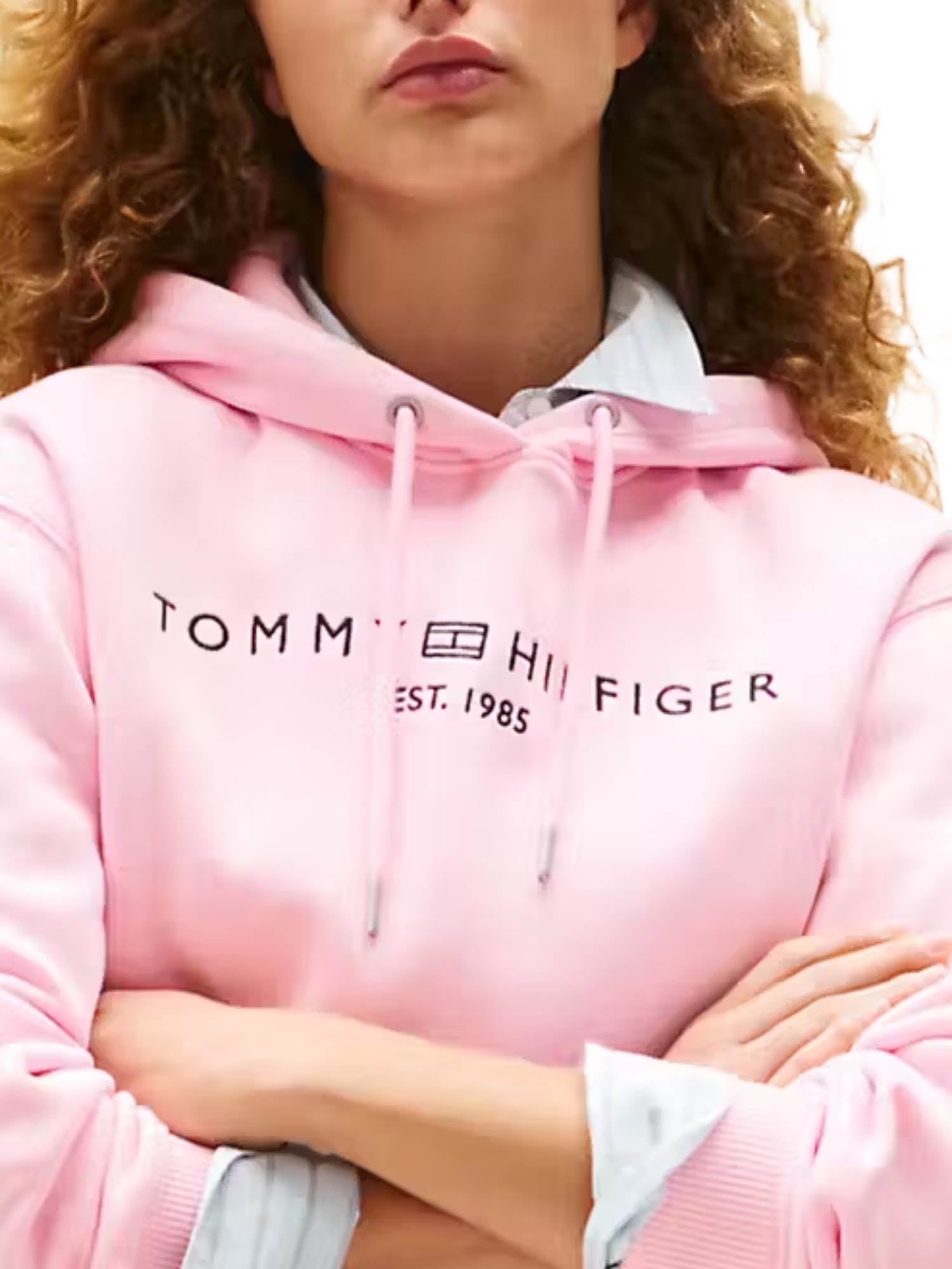 Felpe Rosa Tommy Hilfiger