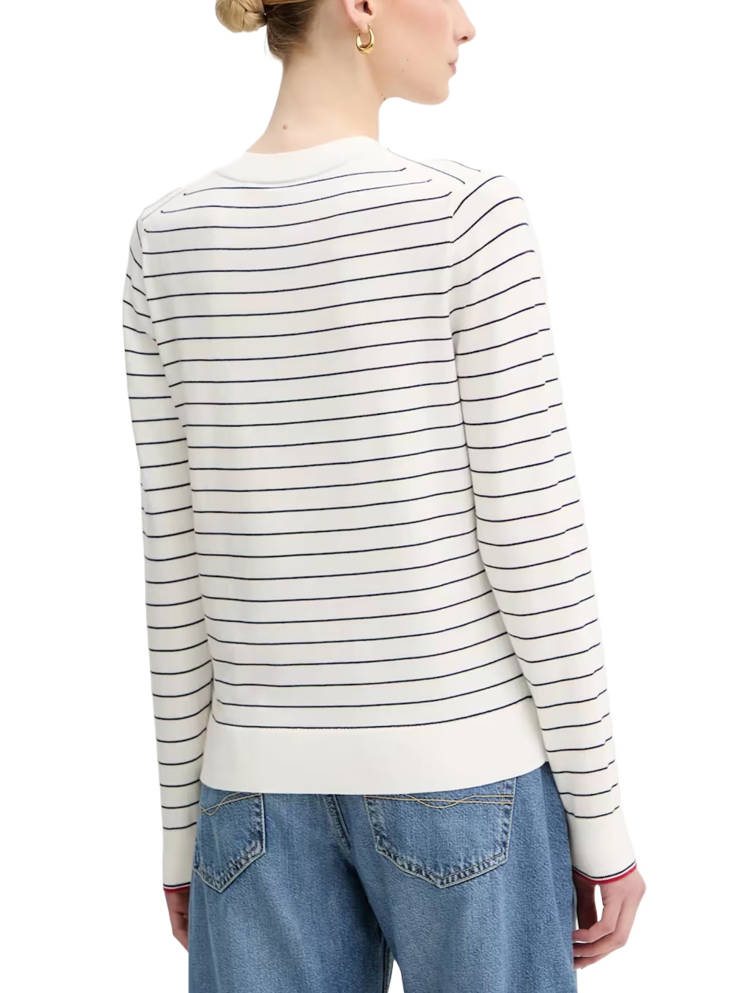 Maglioncini Bianco Tommy Hilfiger