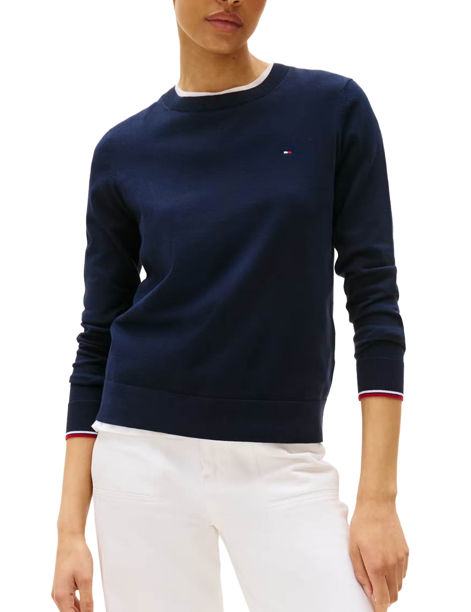 Maglioncini Blu Scuro Tommy Hilfiger
