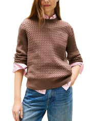 Maglioncini Marrone Tommy Hilfiger