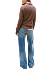 Maglioncini Marrone Tommy Hilfiger