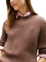 Maglioncini Marrone Tommy Hilfiger