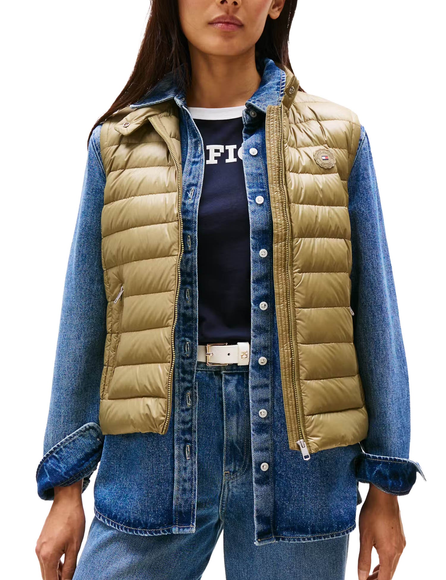 Gilet Verde Tommy Hilfiger