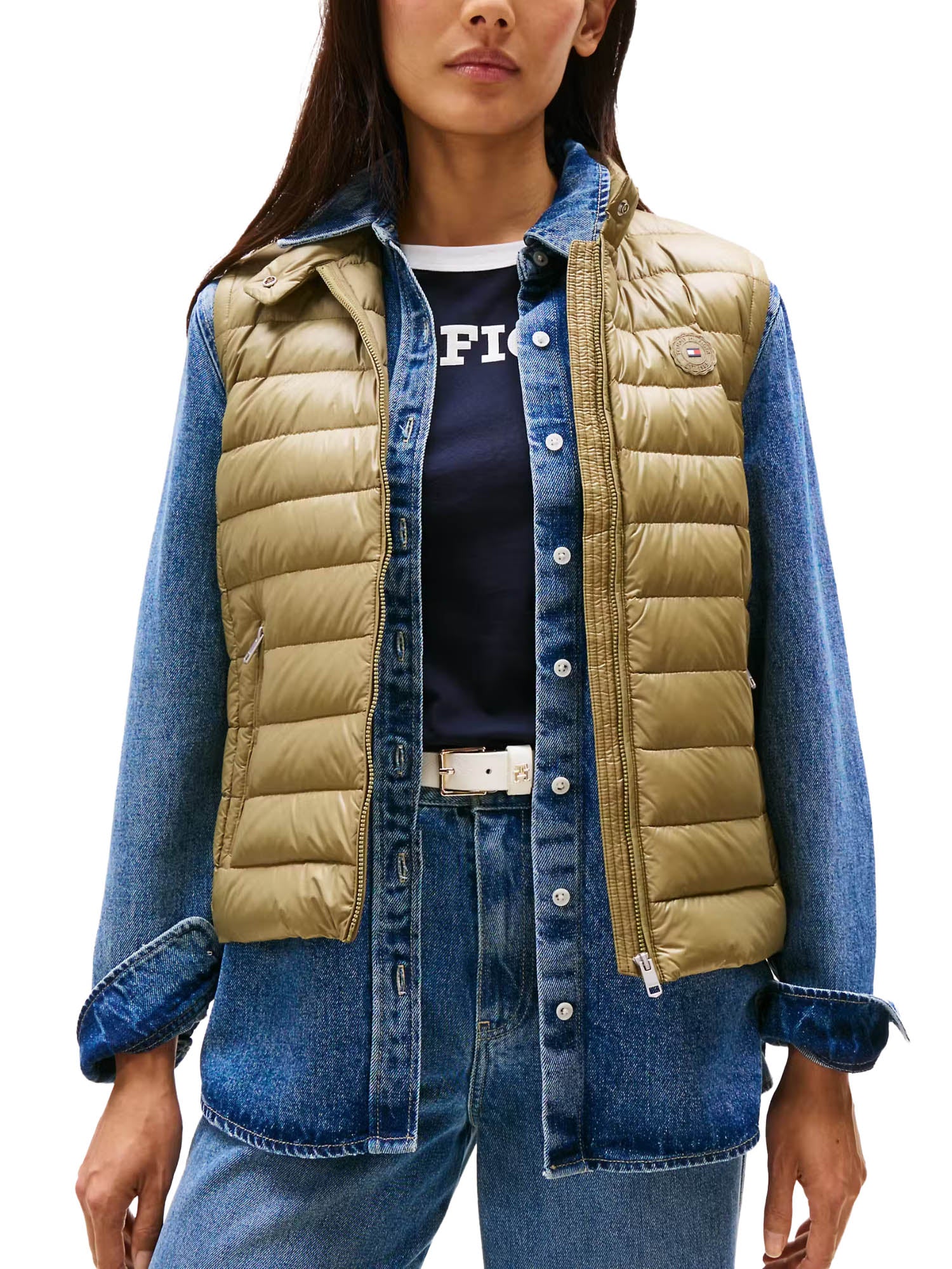 Gilet Verde Tommy Hilfiger