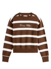 Felpe Marrone Tommy Hilfiger