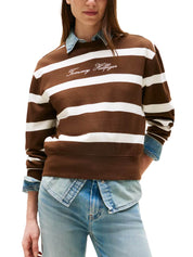 Felpe Marrone Tommy Hilfiger