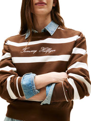 Felpe Marrone Tommy Hilfiger