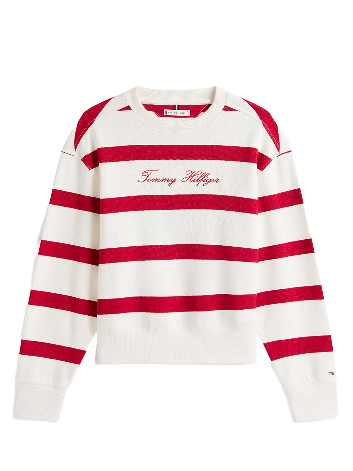 Felpe Rosso Tommy Hilfiger