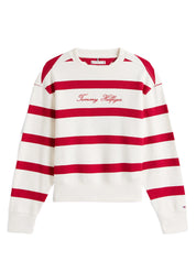 Felpe Rosso Tommy Hilfiger