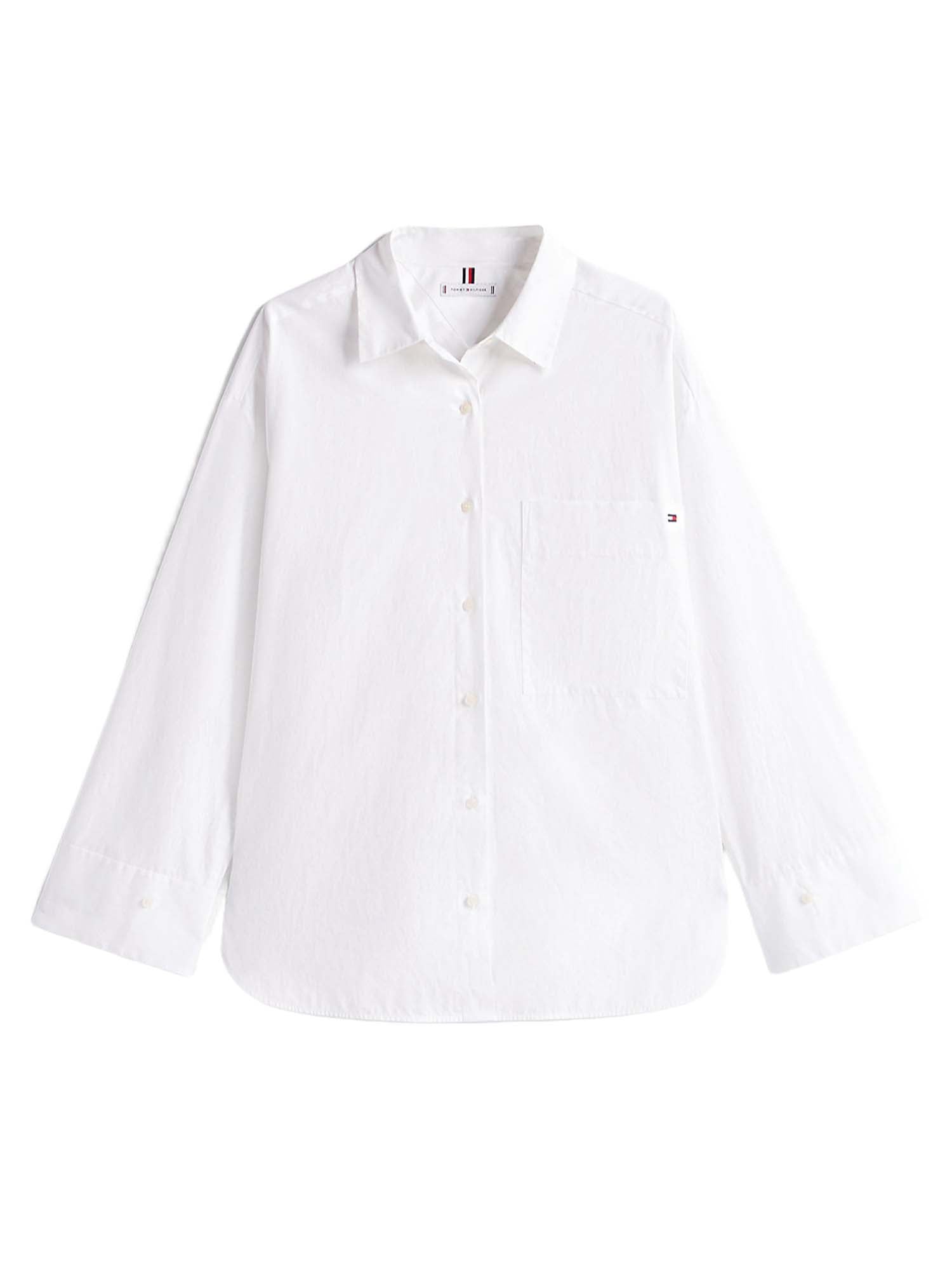 Camicie Bianco Tommy Hilfiger