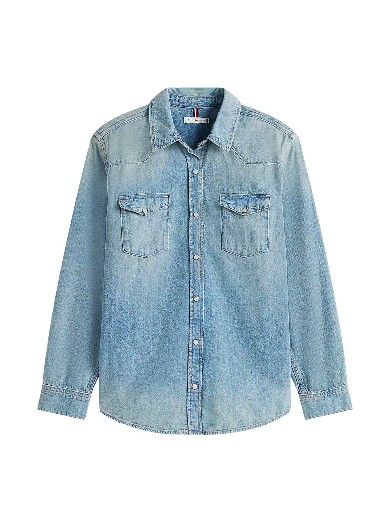 Camicie Blu Tommy Hilfiger