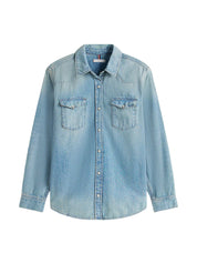 Camicie Blu Tommy Hilfiger