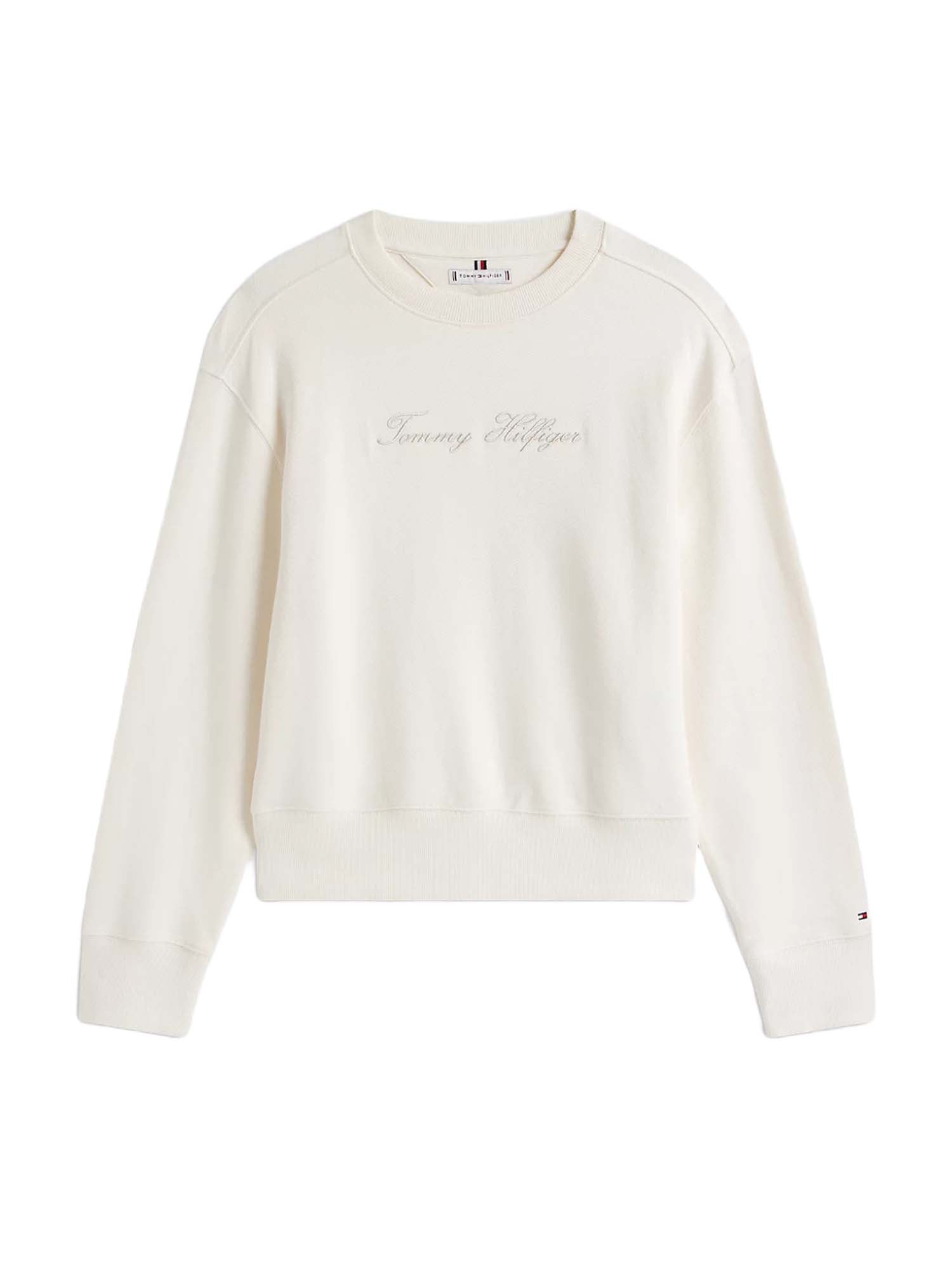 Felpe Bianco Tommy Hilfiger