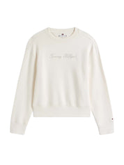 Felpe Bianco Tommy Hilfiger