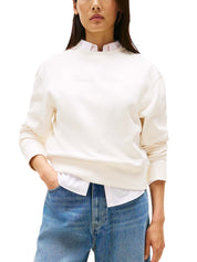 Felpe Bianco Tommy Hilfiger