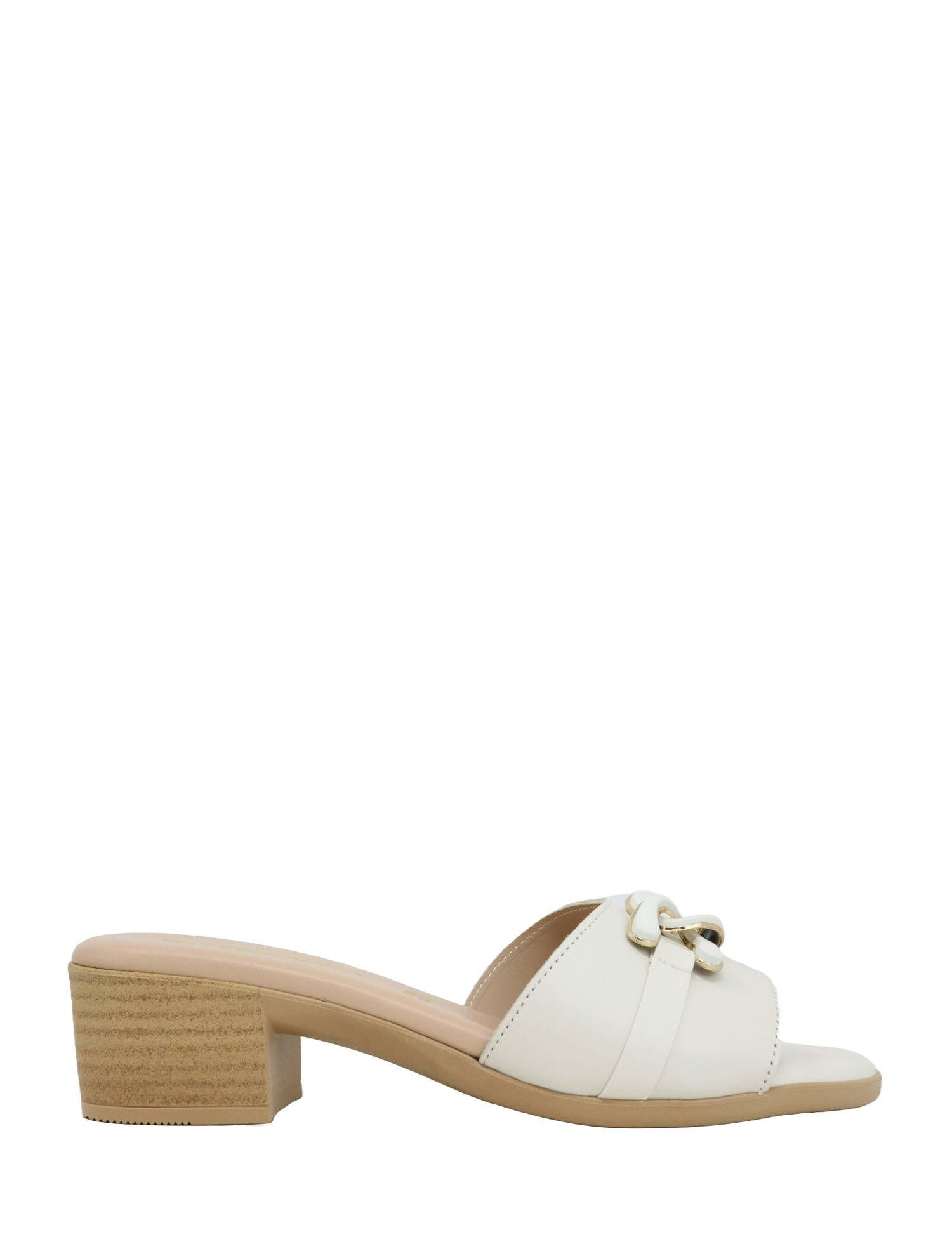 Sandali tacco Bianco Valleverde