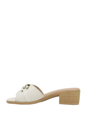 Sandali tacco Bianco Valleverde