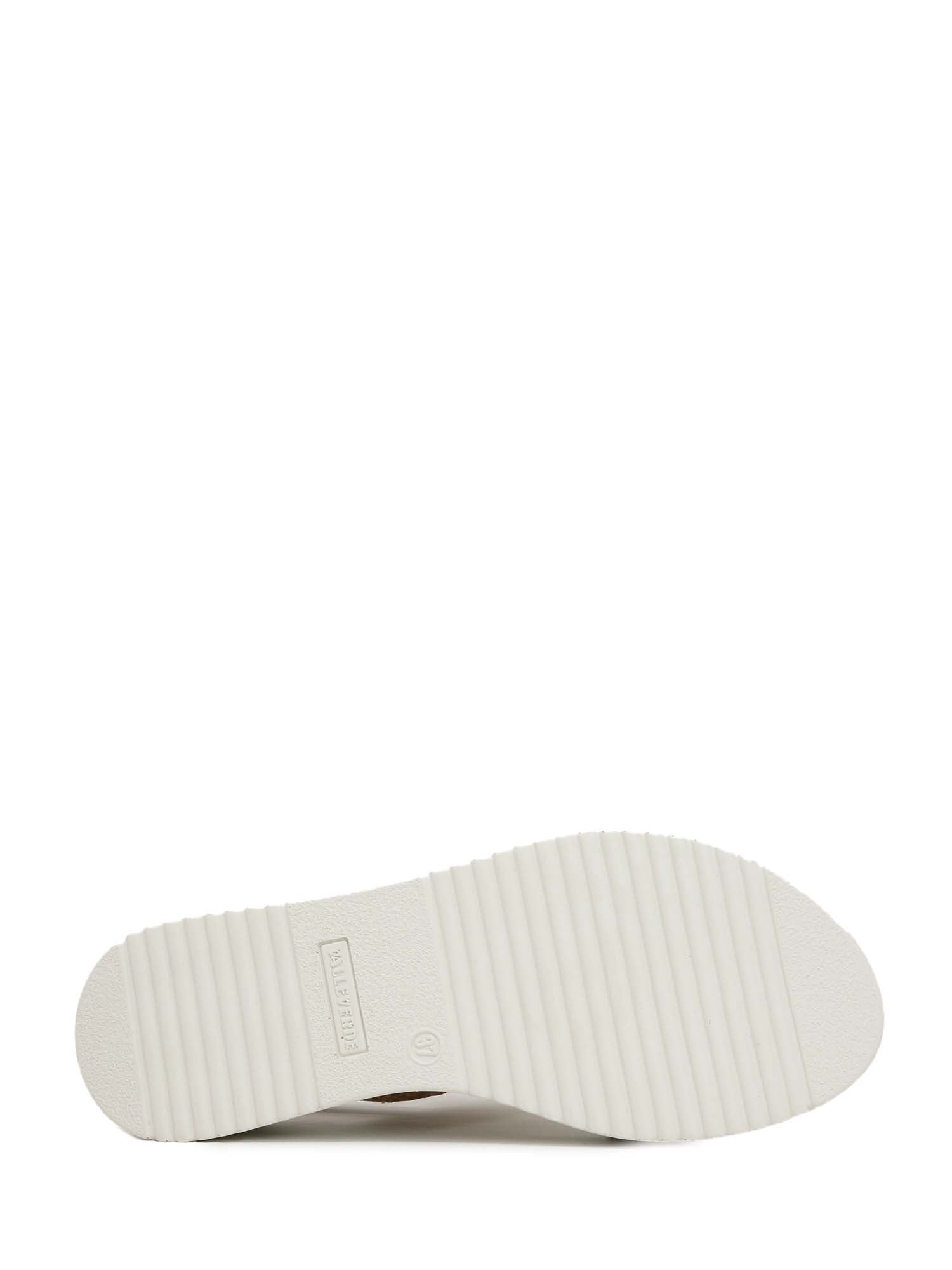 Sandali zeppa Marrone Valleverde