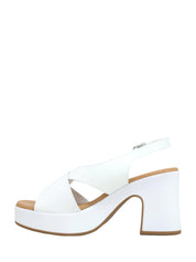 Sandali tacco Bianco Susimoda
