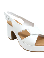 Sandali tacco Bianco Susimoda