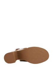 Sandali tacco Tortora Susimoda