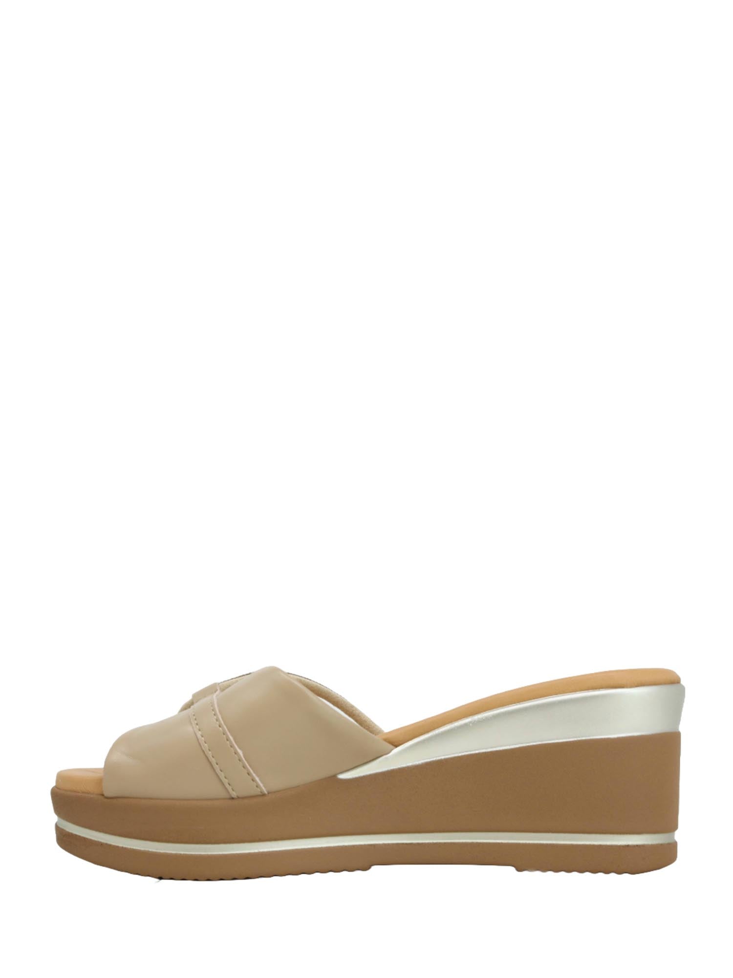 Sandali zeppa Beige Susimoda