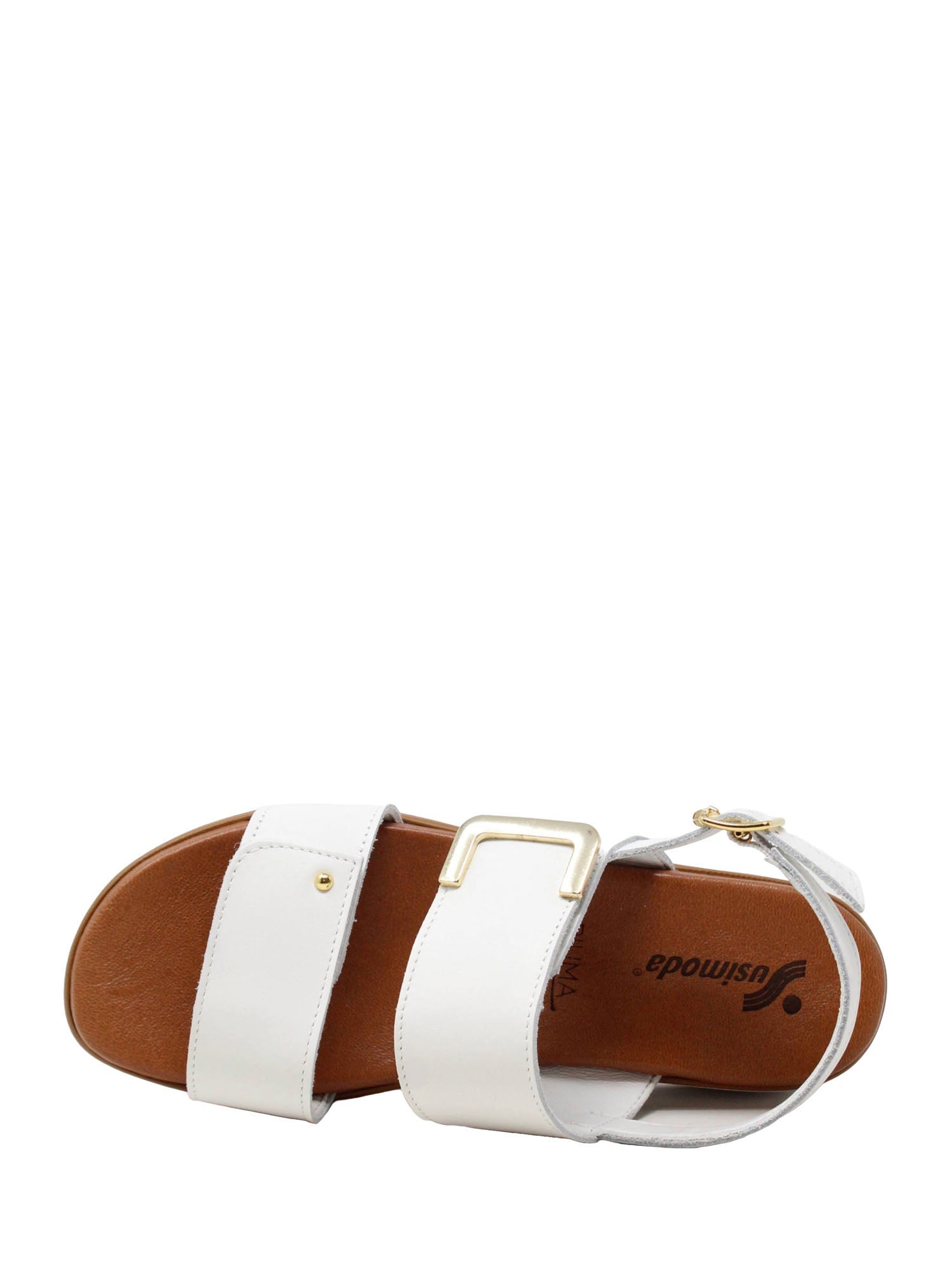Sandali zeppa Bianco Susimoda