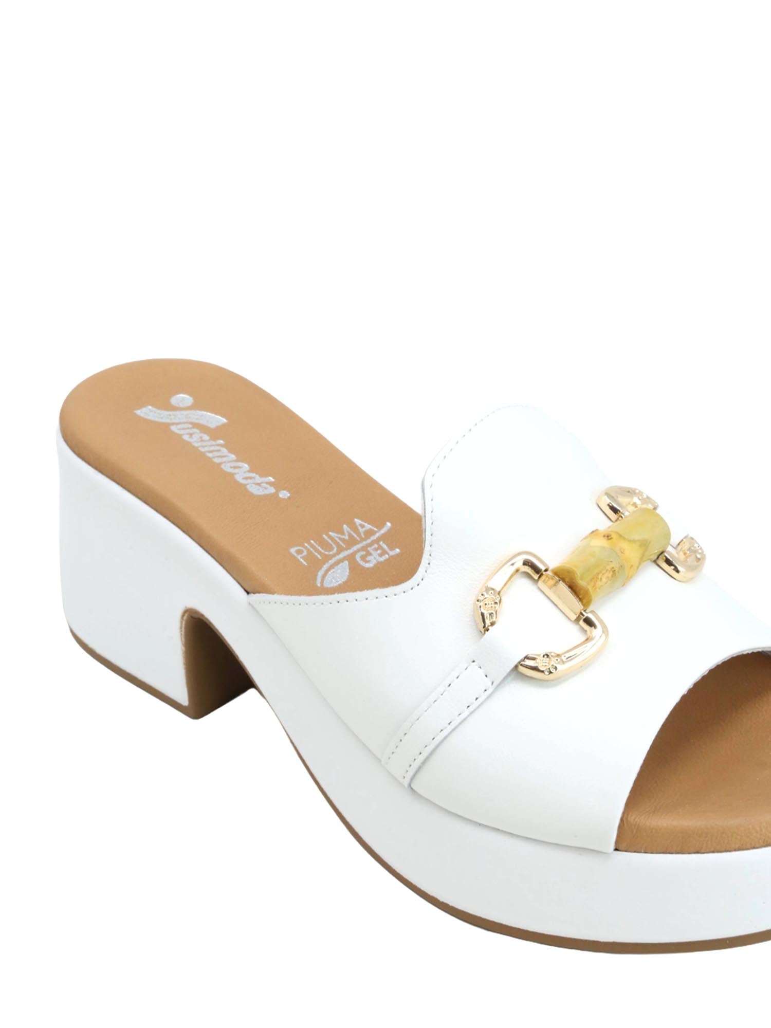 Sandali tacco Bianco Susimoda