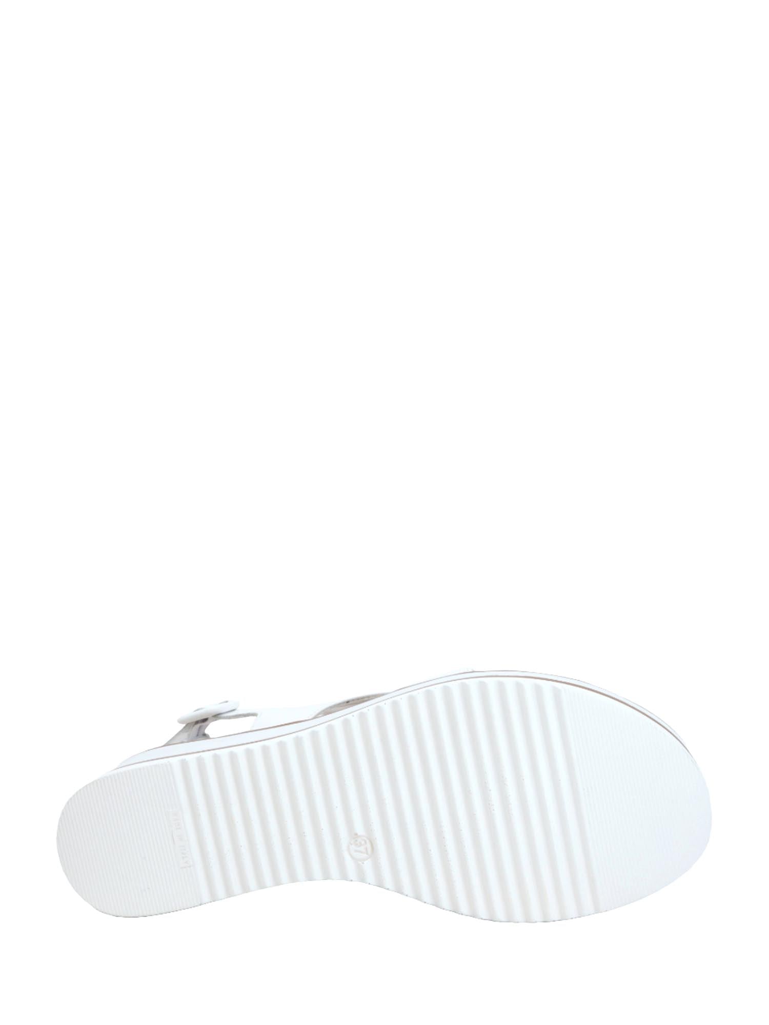 Sandali zeppa Bianco Susimoda