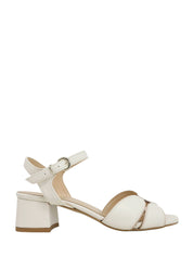 Sandali tacco Avorio Grace Shoes