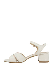Sandali tacco Avorio Grace Shoes