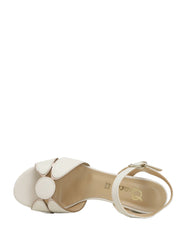 Sandali tacco Avorio Grace Shoes