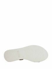 Sandali zeppa Beige Valleverde