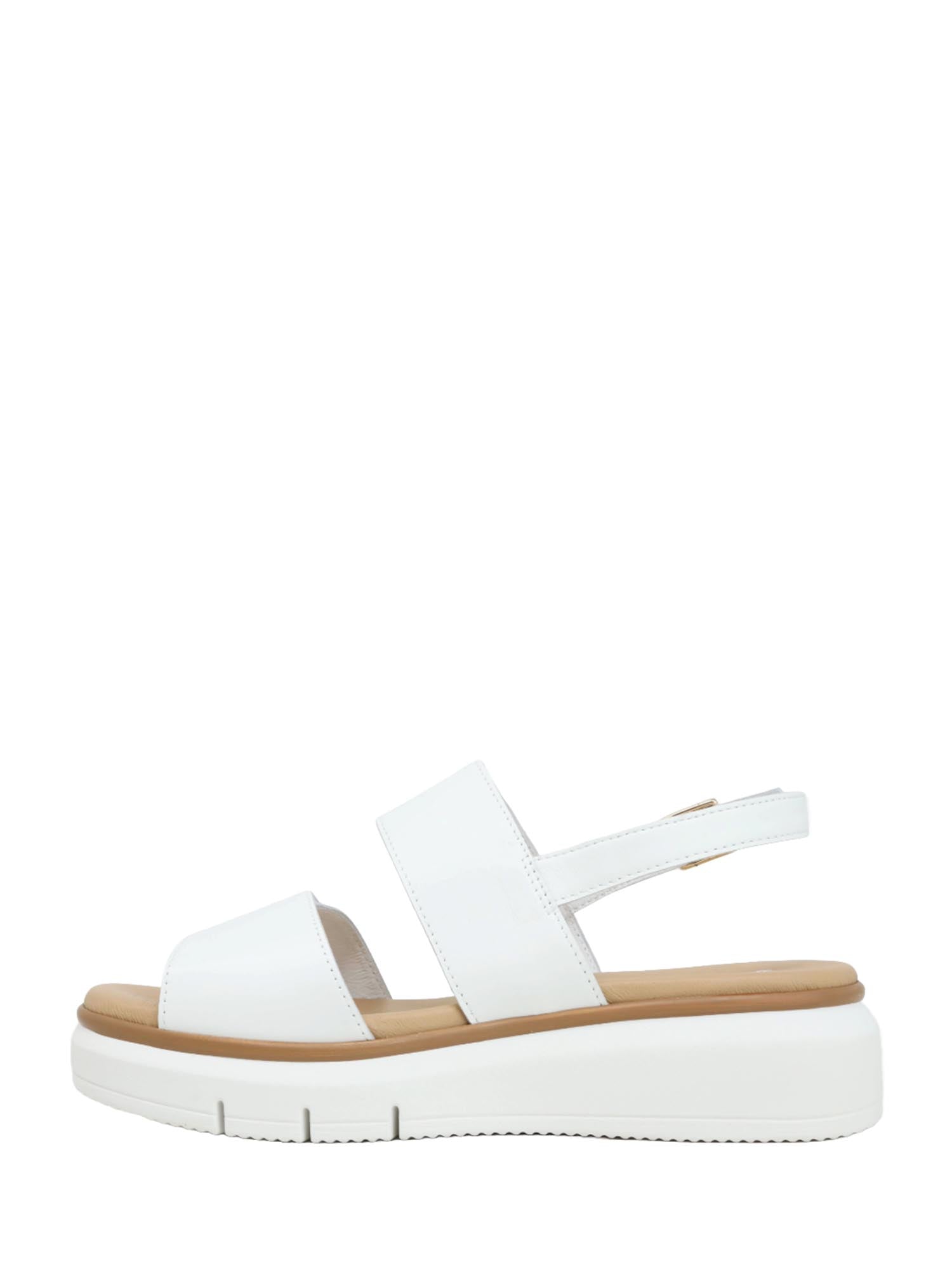 Sandali zeppa Bianco Susimoda