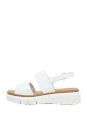 Sandali zeppa Bianco Susimoda