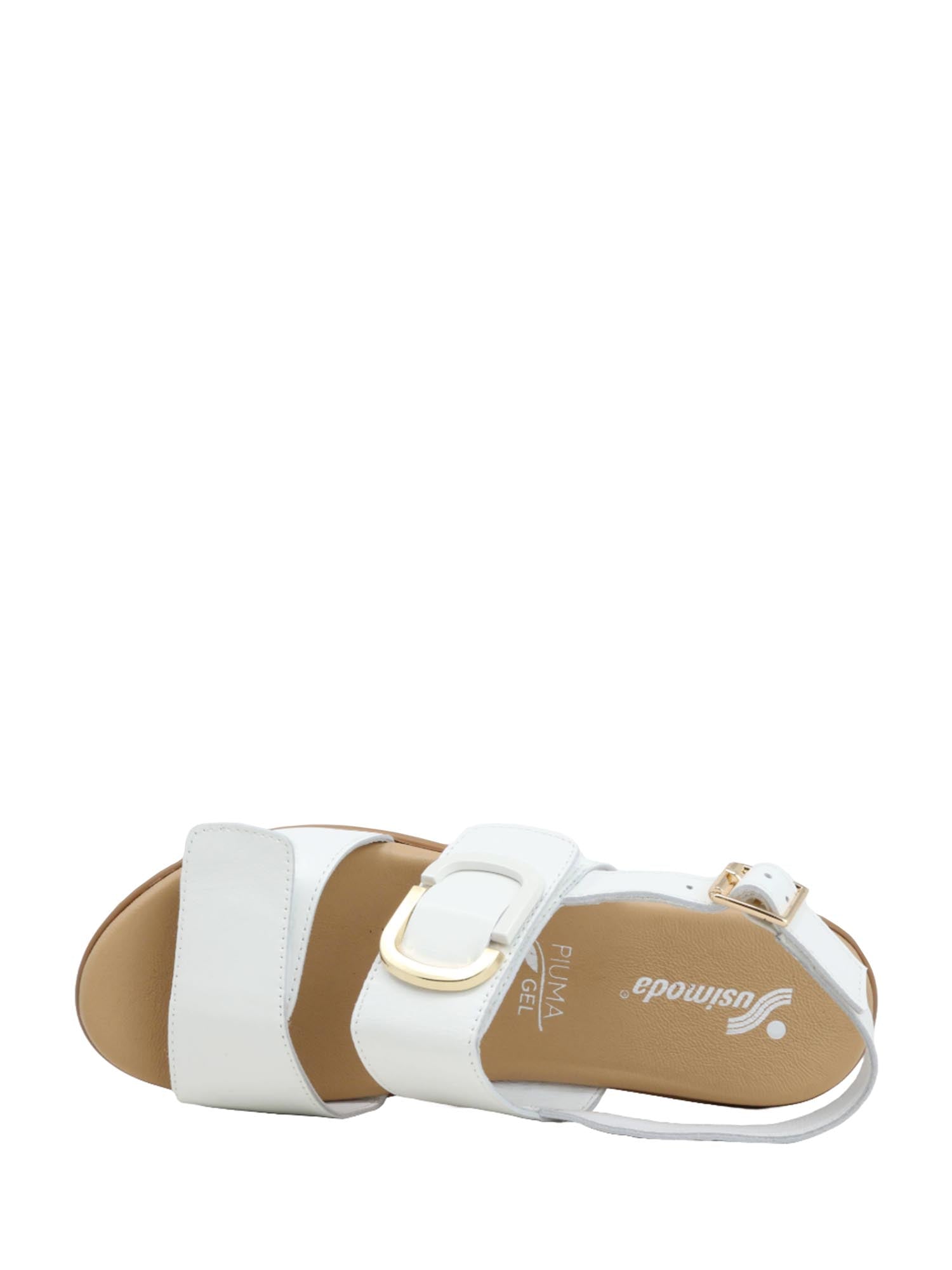 Sandali zeppa Bianco Susimoda