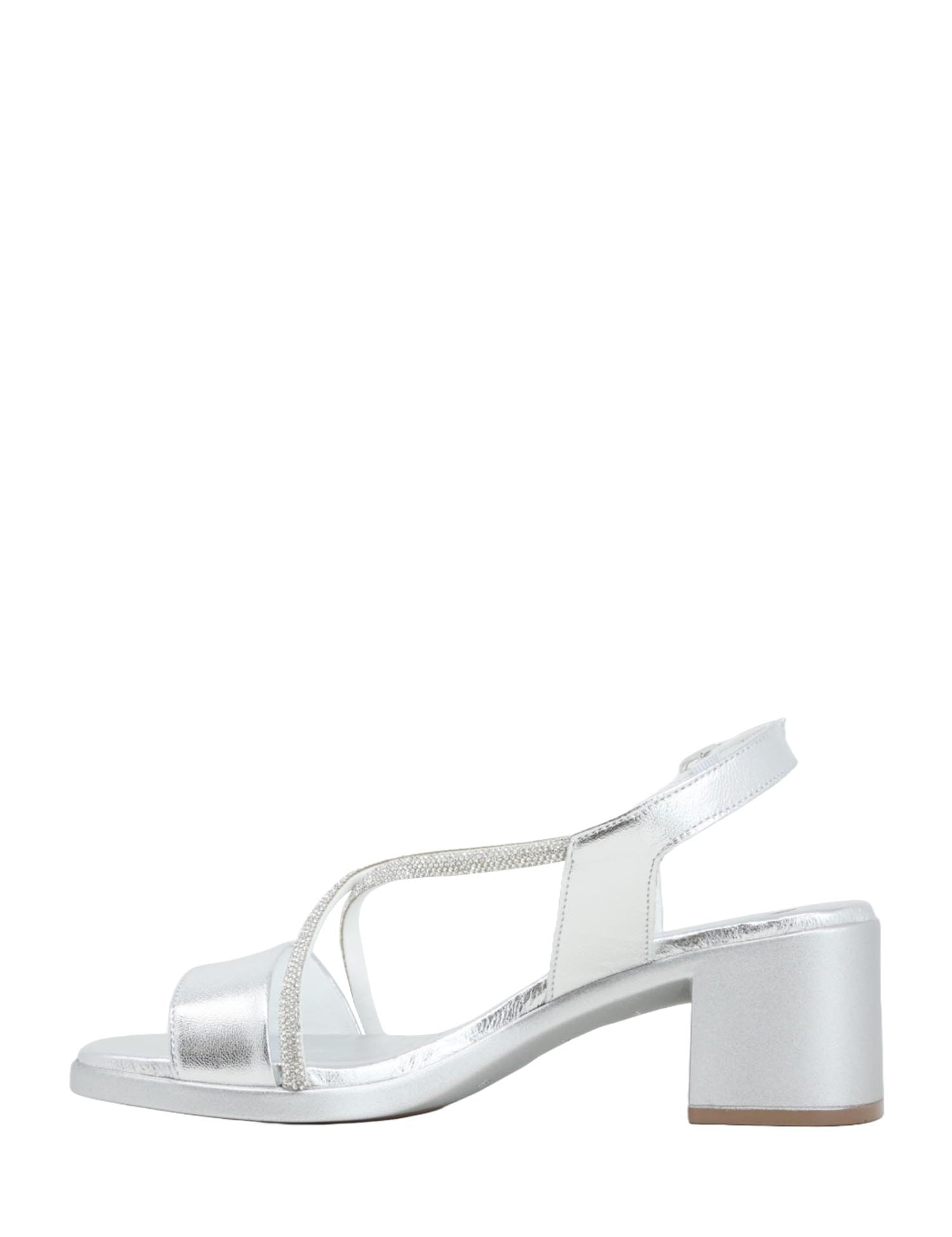 Sandali tacco Argentato Susimoda