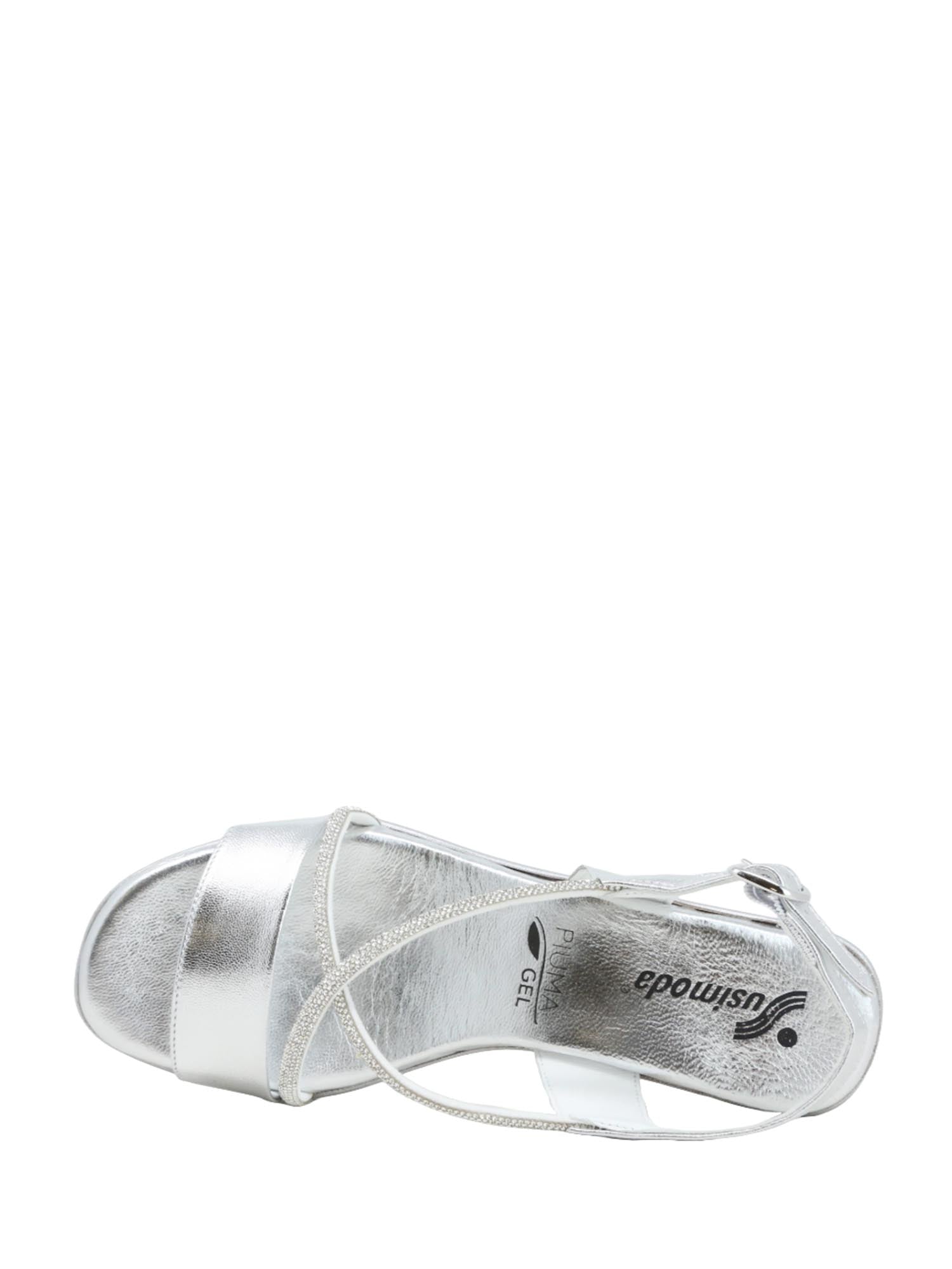 Sandali tacco Argentato Susimoda