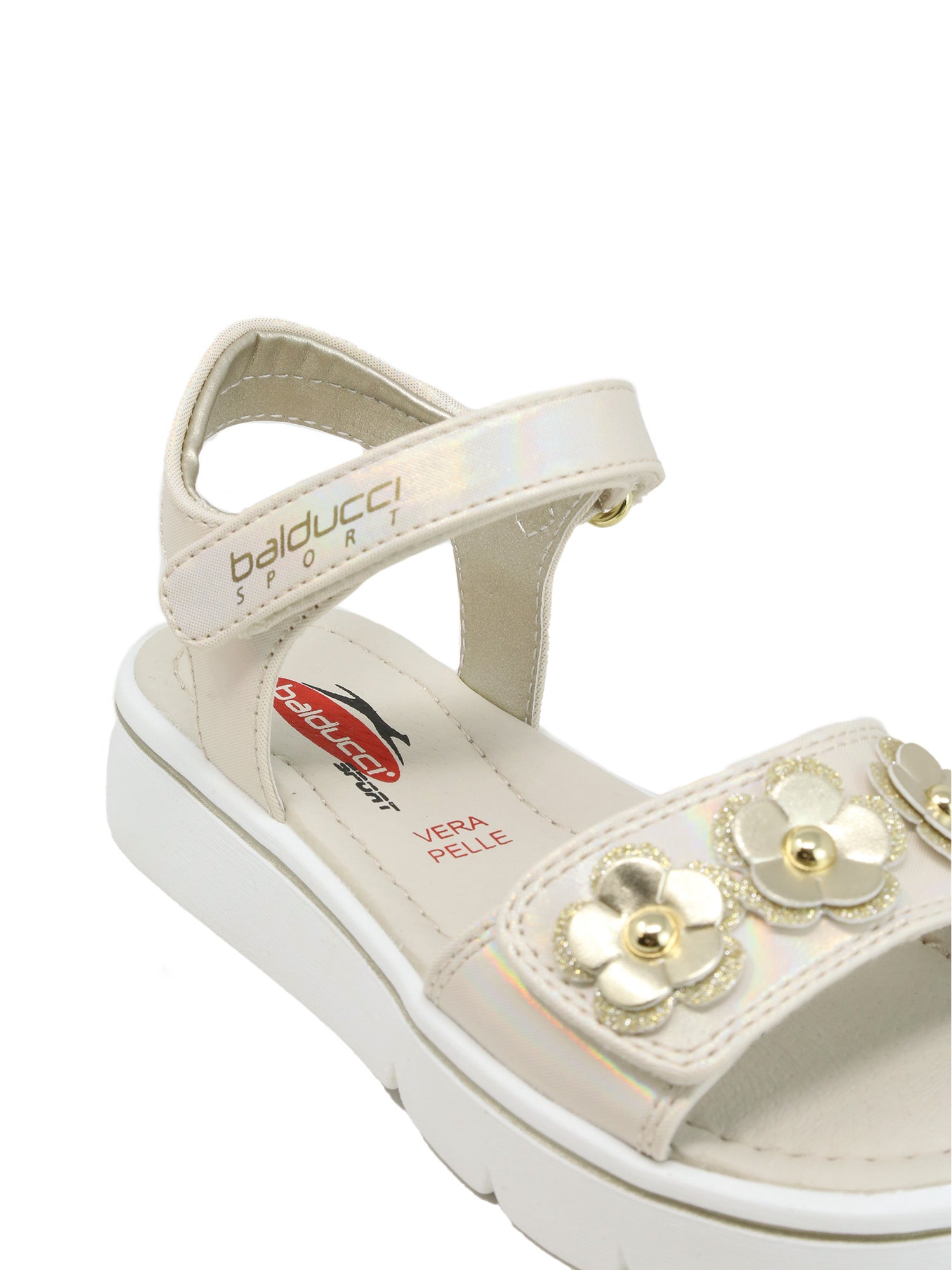 Sandali con strappi Beige Balducci