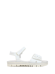 Sandali con strappi Bianco Balducci