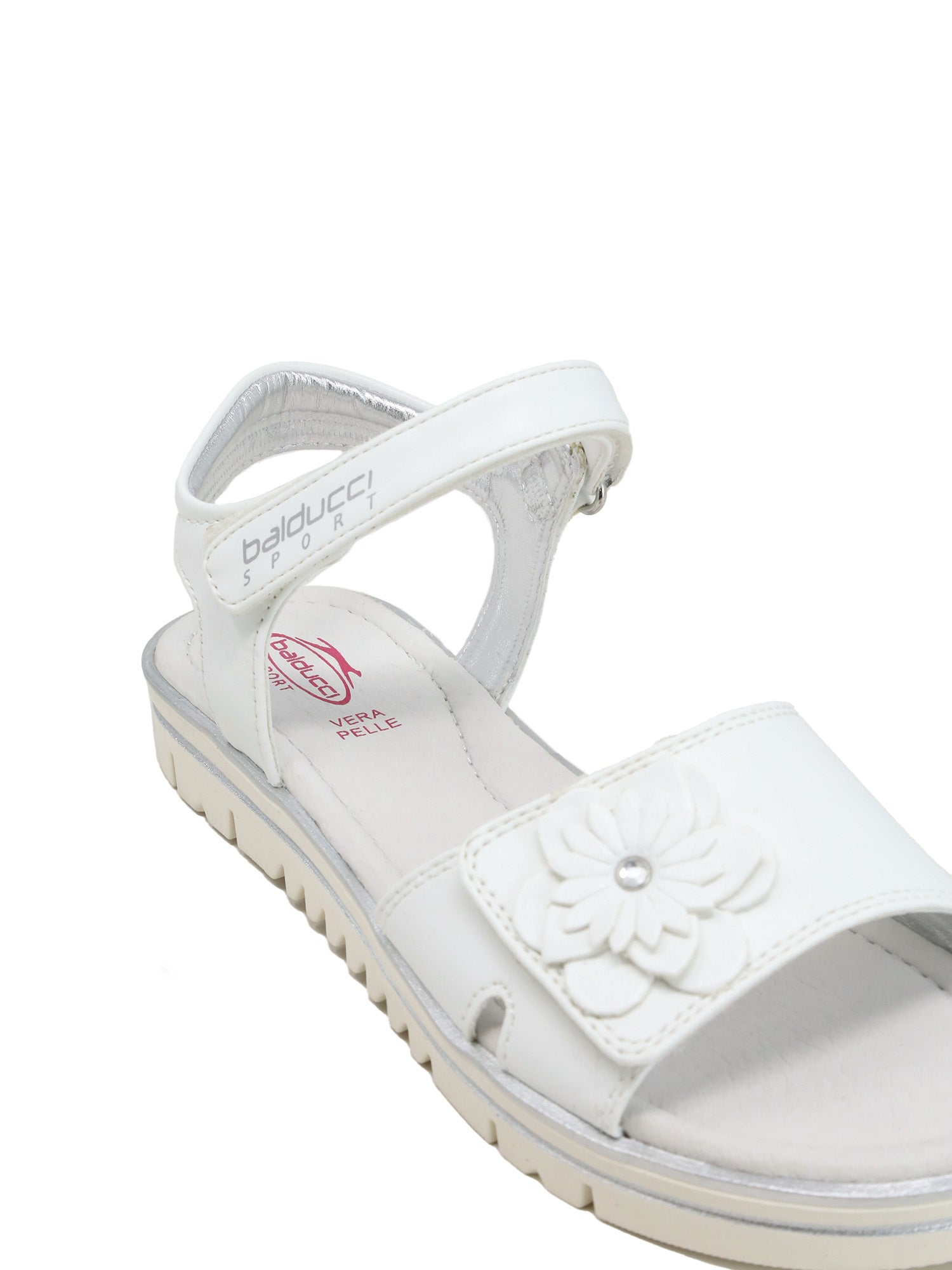 Sandali con strappi Bianco Balducci