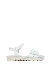 Sandali con strappi Bianco Balducci