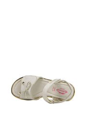 Sandali con strappi Beige Balducci