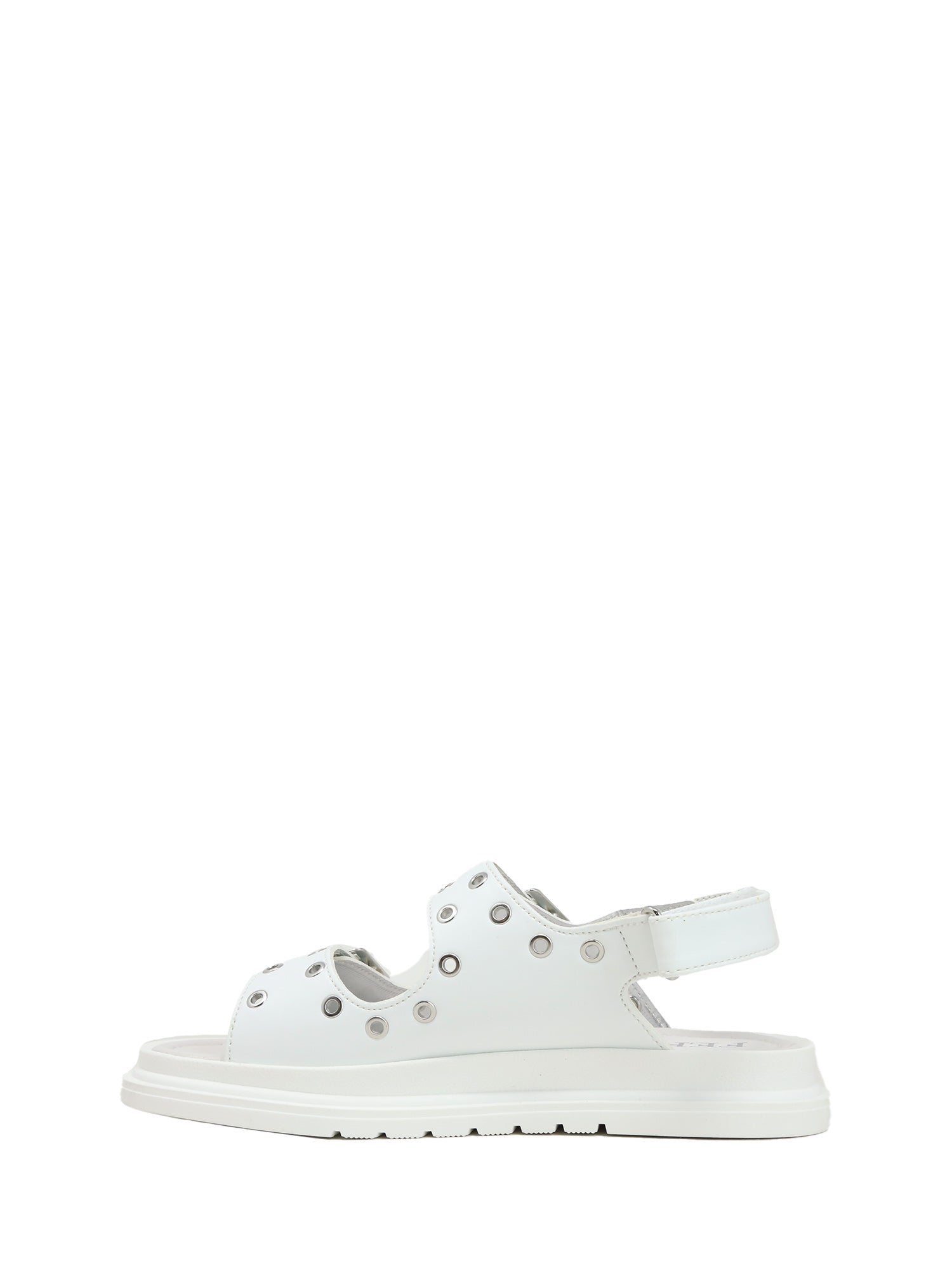 Sandali con strappi Bianco Ferre